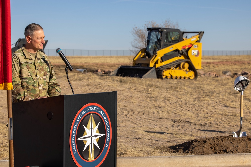 SOCNORTH HQ Groundbreaking on Peterson SFB