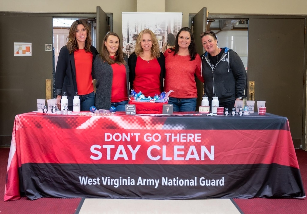 West Virginia National Guard Celebrates Red Ribbon Week