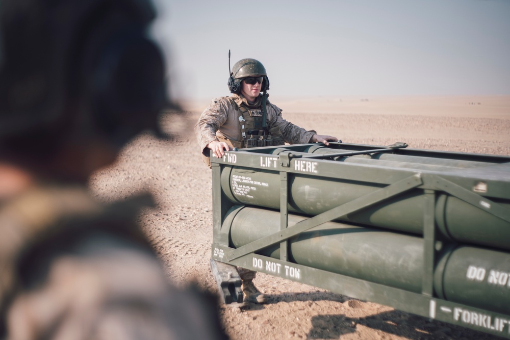 11th MEU supports HIMARS rapid infiltration exercise in Kuwait