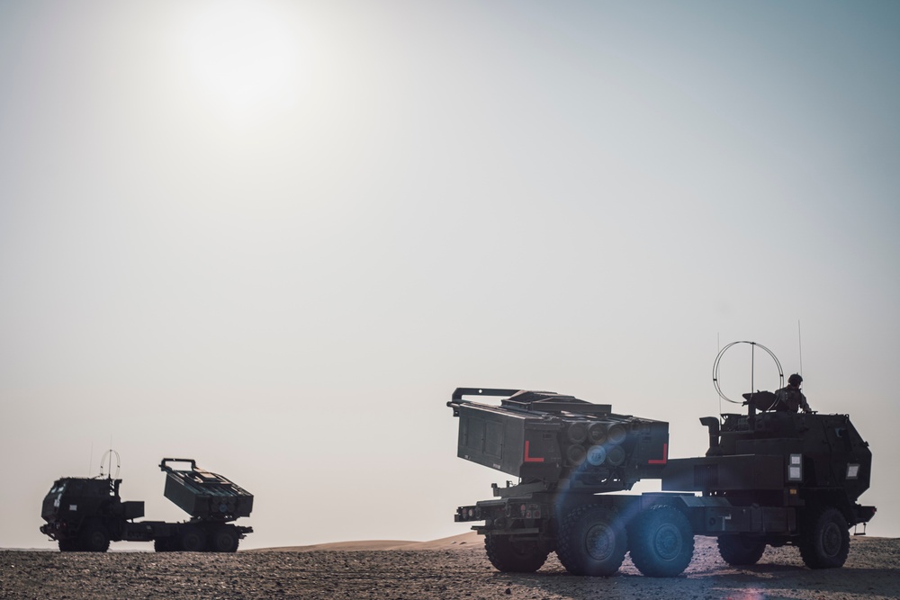 11th MEU supports HIMARS rapid infiltration exercise in Kuwait