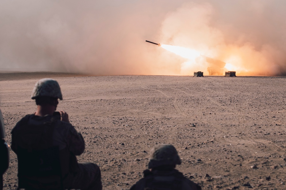 11th MEU supports HIMARS rapid infiltration exercise in Kuwait