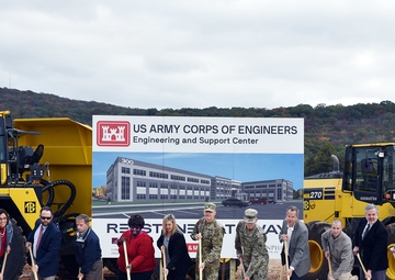 Ground breaking signifies Corps of Engineers’ Huntsville Center move onto Redstone Arsenal
