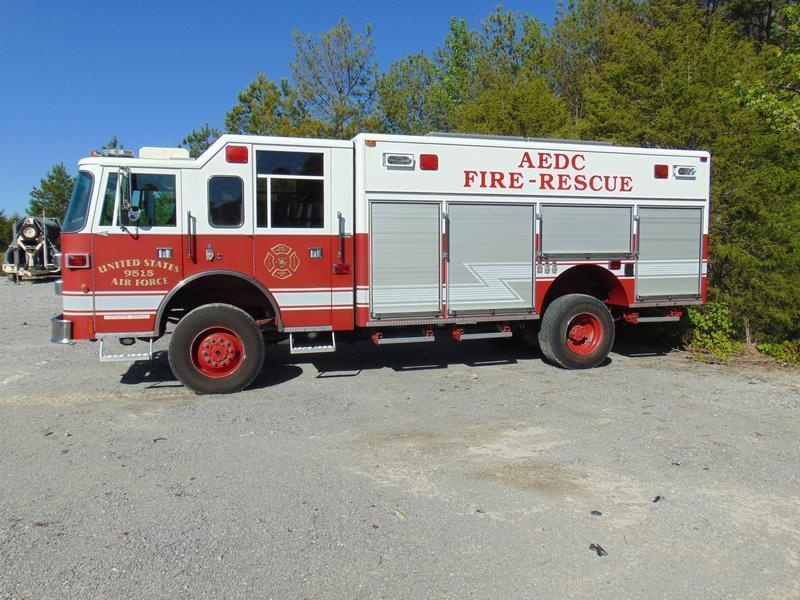 Arnold AFB fire truck finds new life with transfer to emergency responders in Iowa