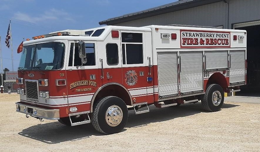 Arnold AFB fire truck finds new life with transfer to emergency responders in Iowa
