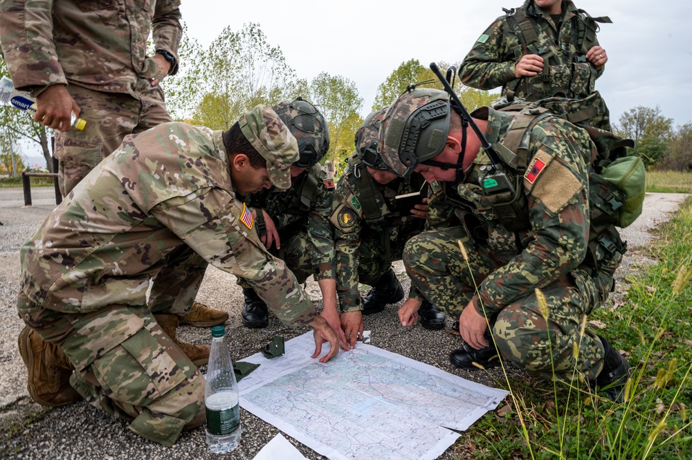 NJ National Guard Soldiers train with Albanian Armed Forces