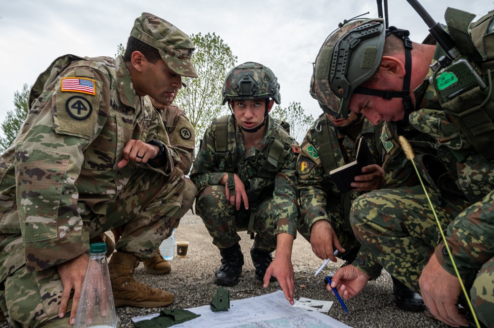 NJ National Guard Soldiers train with Albanian Armed Forces