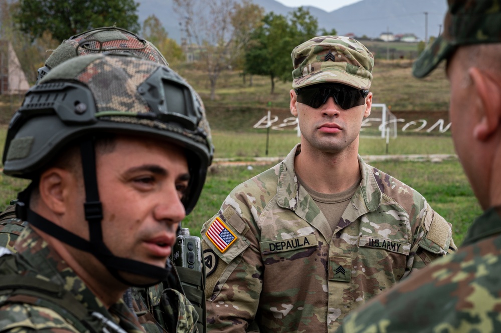 NJ National Guard Soldiers train with Albanian Armed Forces