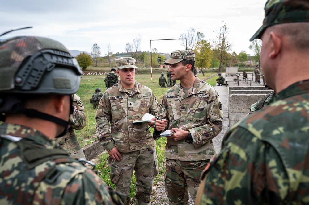 NJ National Guard Soldiers train with Albanian Armed Forces