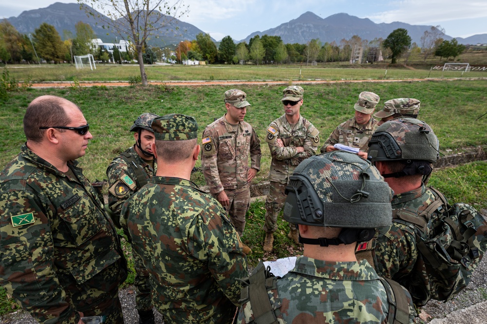 NJ National Guard Soldiers train with Albanian Armed Forces