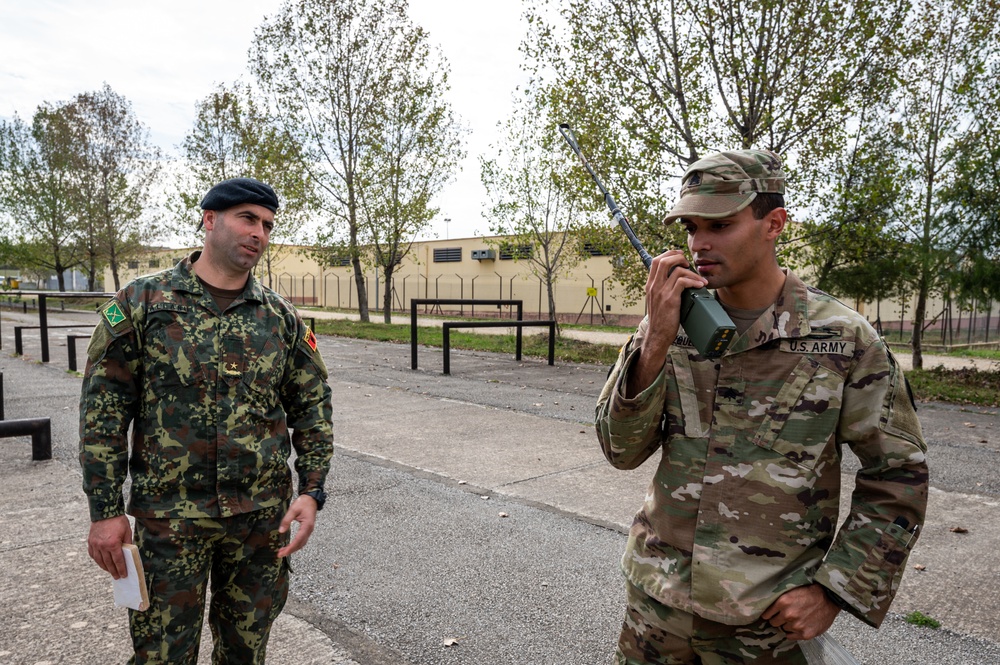 NJ National Guard Soldiers train with Albanian Armed Forces