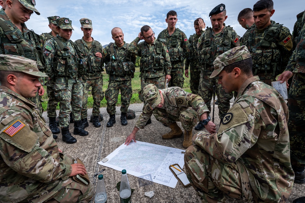 NJ National Guard Soldiers train with Albanian Armed Forces