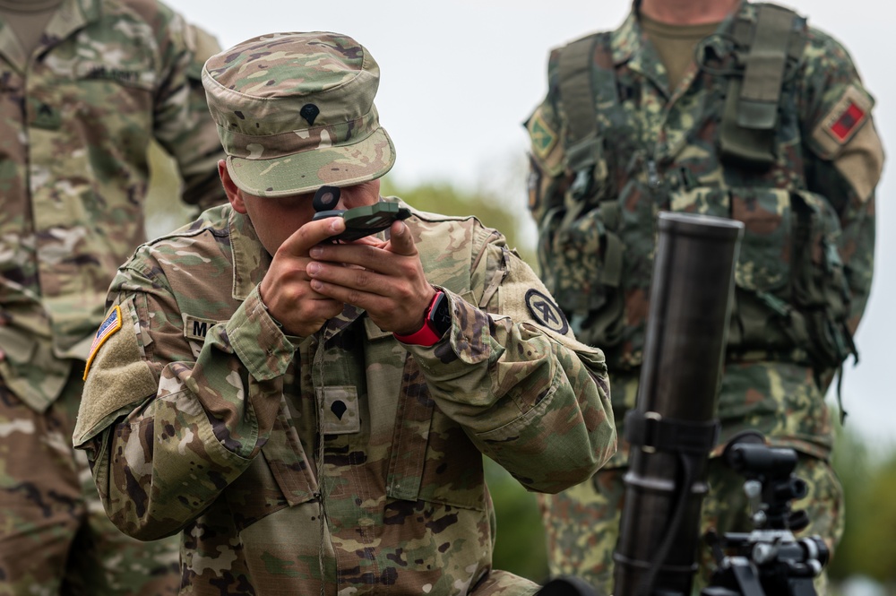 NJ National Guard Soldiers train with Albanian Armed Forces