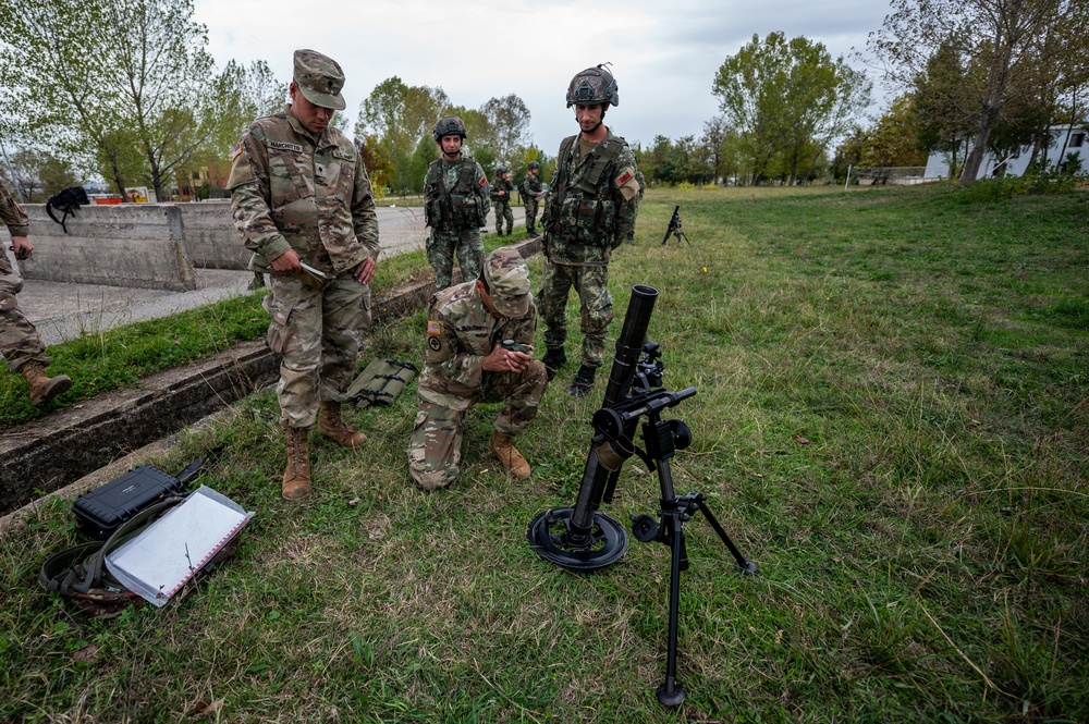 NJ National Guard Soldiers train with Albanian Armed Forces