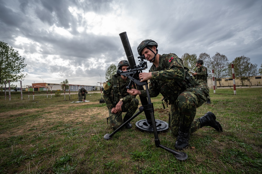 NJ National Guard Soldiers train with Albanian Armed Forces