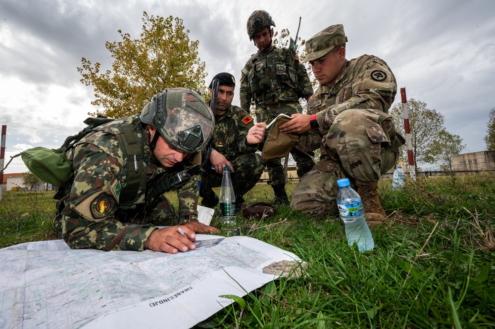 NJ National Guard Soldiers train with Albanian Armed Forces