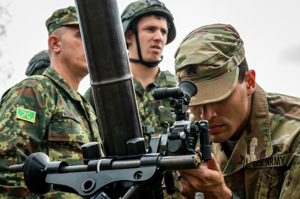 NJ National Guard Soldiers train with Albanian Armed Forces