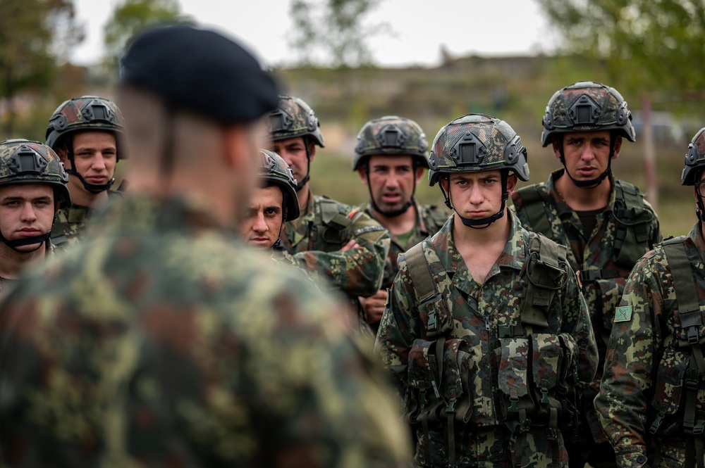 NJ National Guard Soldiers train with Albanian Armed Forces