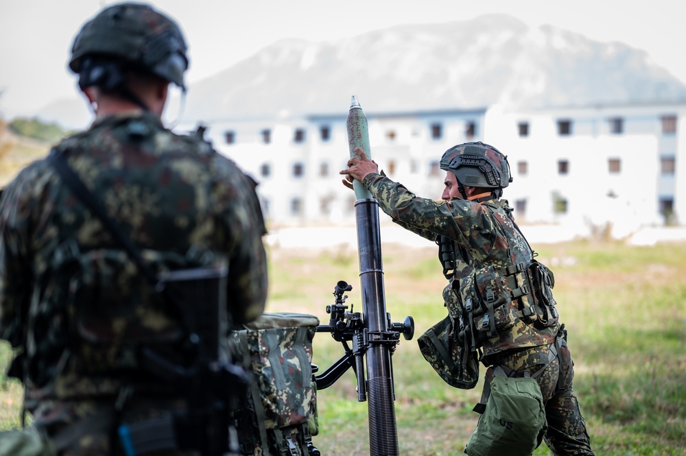 NJ National Guard Soldiers train with Albanian Armed Forces