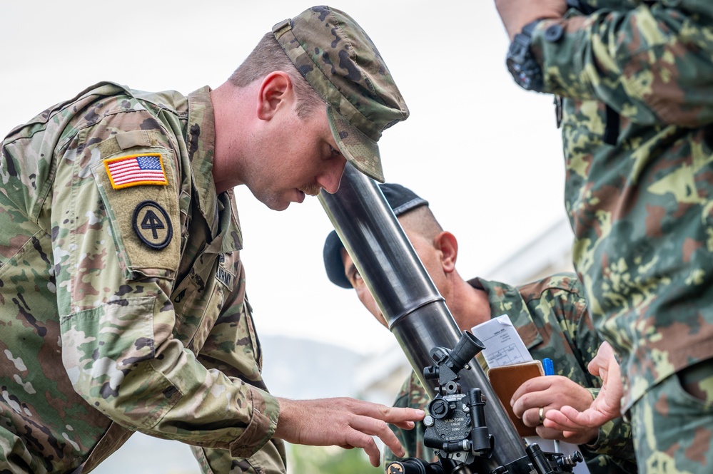 NJ National Guard Soldiers train with Albanian Armed Forces