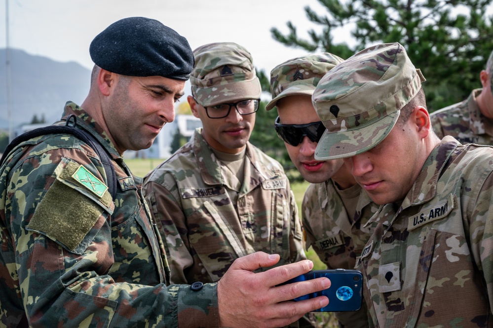 NJ National Guard Soldiers train with Albanian Armed Forces