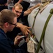USS Charleston Sailors Prepare to Conduct BIT on an Airbourne Laser Mine Detection System