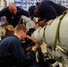 USS Charleston Sailors Prepare to Conduct BIT on an Airbourne Laser Mine Detection System