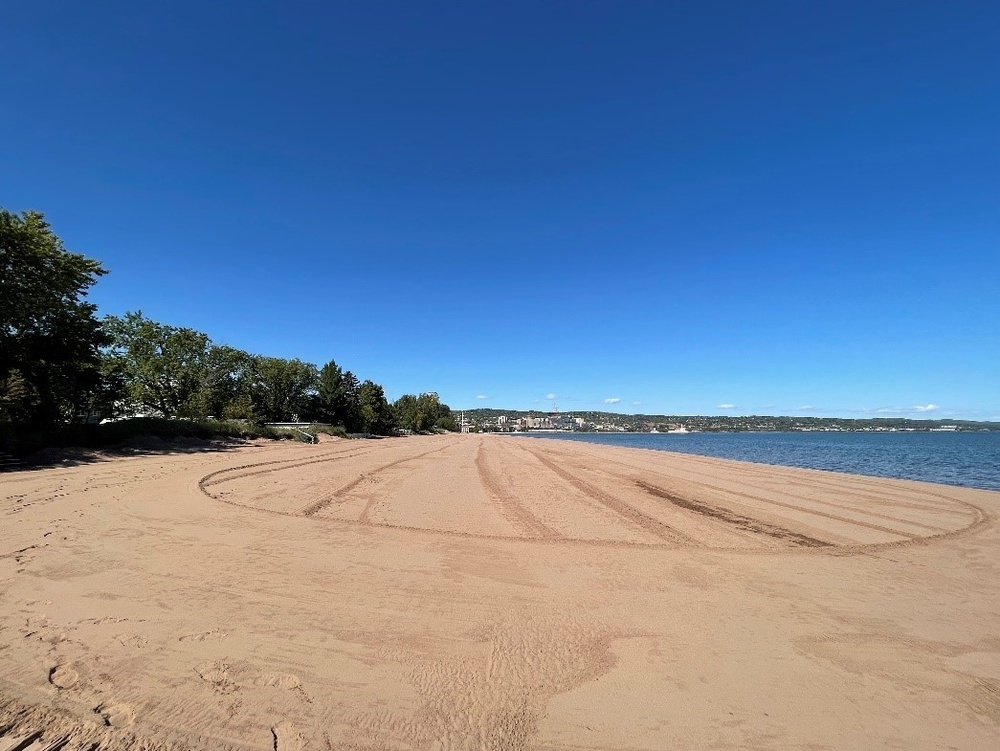 Corps of Engineers and City of Duluth provide information on 2021 Minnesota Point beach nourishment and Section 111
