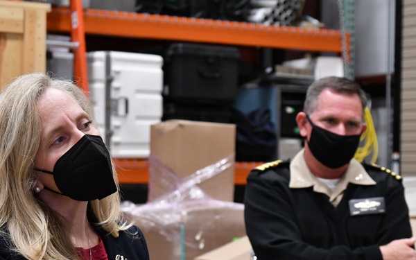 Rep. Abigail Spanberger visits NSWC Dahlgren