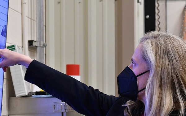 Rep. Abigail Spanberger visits NSWCDD
