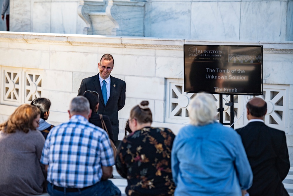 Tomb of the Unknown Soldier Centennial Commemoration Flower Ceremony - Day One