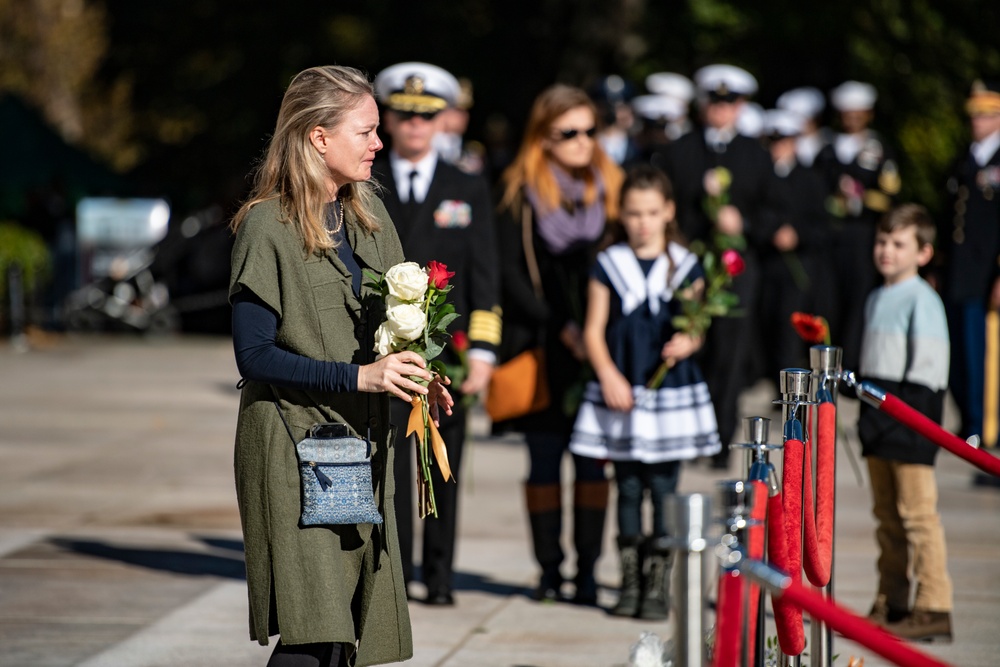 Tomb of the Unknown Soldier Centennial Commemoration Flower Ceremony - Day One