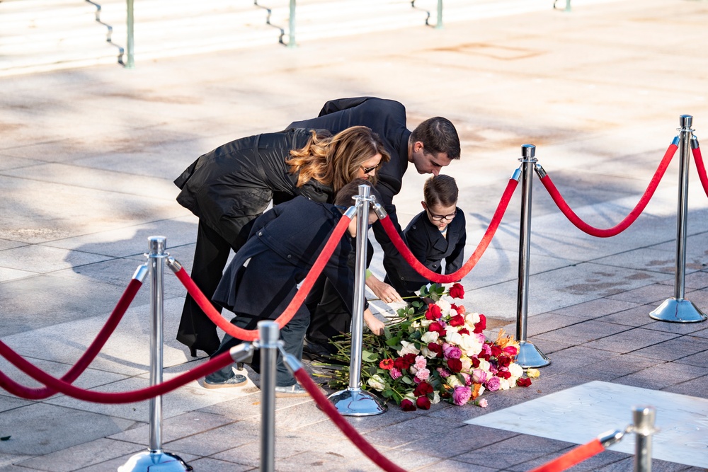 Tomb of the Unknown Soldier Centennial Commemoration Flower Ceremony - Day One