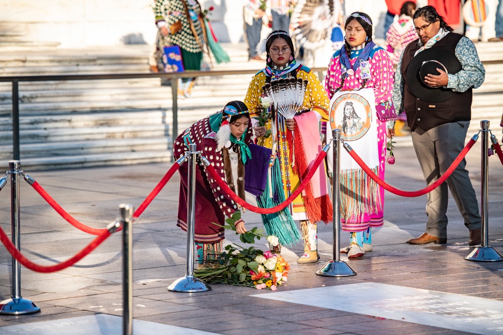 Tomb of the Unknown Soldier Centennial Commemoration Flower Ceremony - Day One