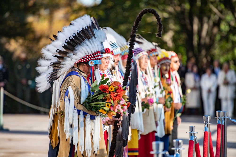 Tomb of the Unknown Soldier Centennial Commemoration Flower Ceremony - Day One