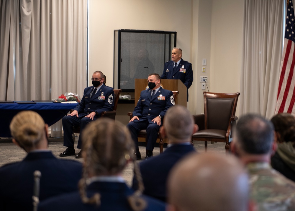 102d IW Command Chief Change of Responsibility