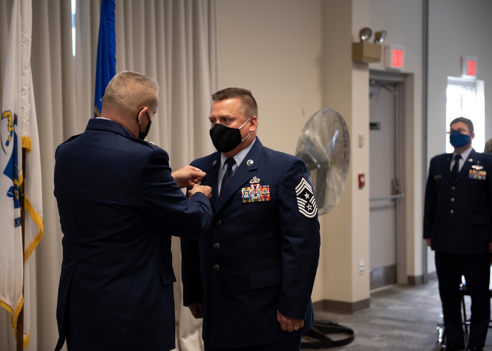102d IW Command Chief Change of Responsibility