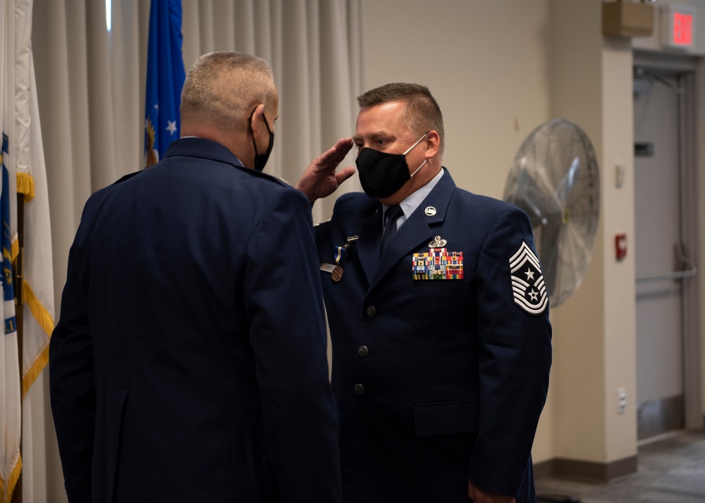 102d IW Command Chief Change of Responsibility