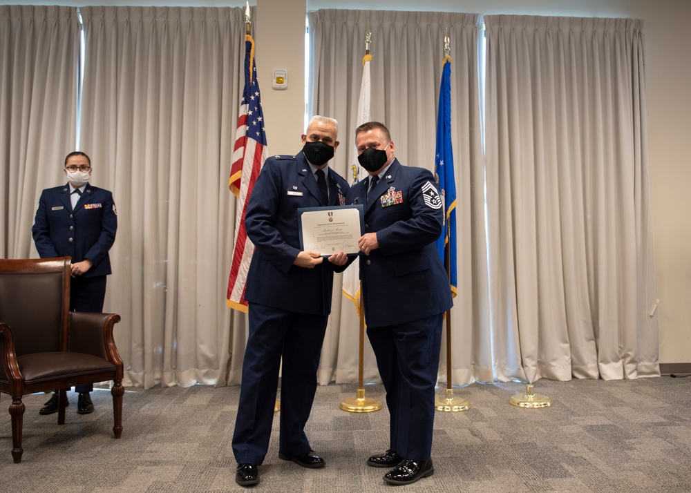 102d IW Command Chief Change of Responsibility
