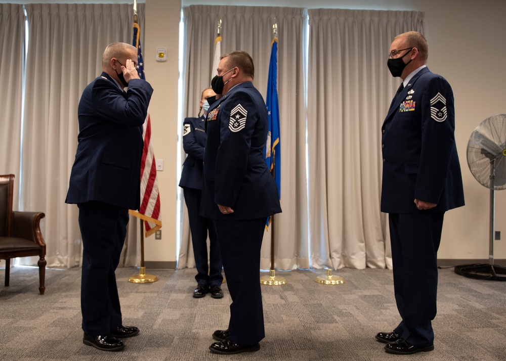 102d IW Command Chief Change of Responsibility