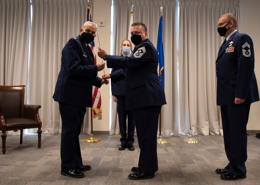 102d IW Command Chief Change of Responsibility