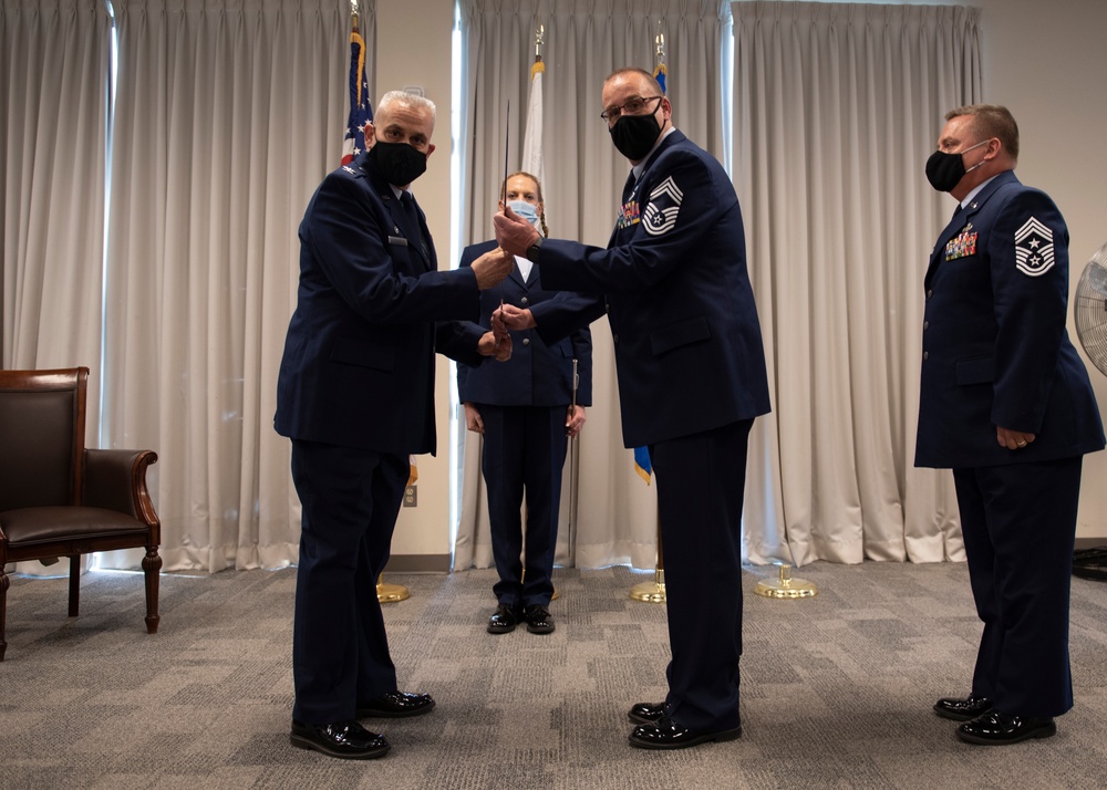 102d IW Command Chief Change of Responsibility