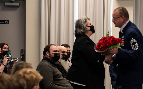 102d IW Command Chief Change of Responsibility