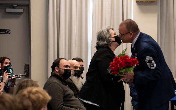 102d IW Command Chief Change of Responsibility