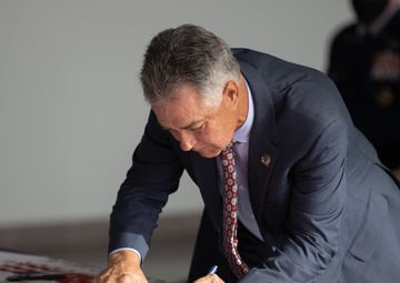 Military Appreciation Week Proclamation signing