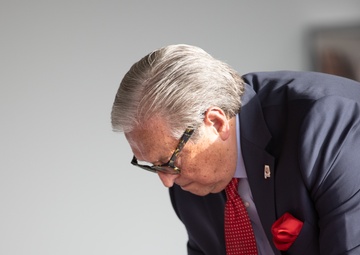 Military Appreciation Week Proclamation signing