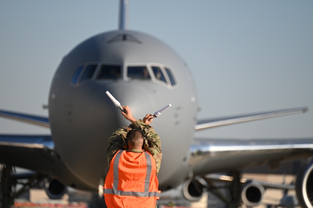 KC-46A Pegasus arrives on Joint Base MDL
