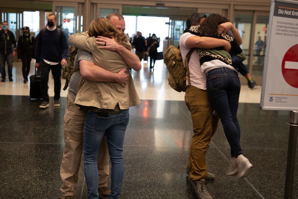 Utah National Guard's 141st MI Battalion Soldiers return from deployment in support of U.S. Central Command