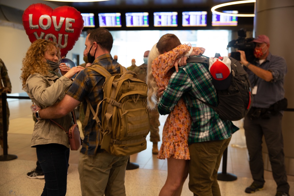 Utah National Guard's 141st MI Battalion Soldiers return from deployment in support of U.S. Central Command