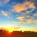 November sunset at Sparta-Fort McCoy Airport