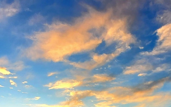 November sunset at Sparta-Fort McCoy Airport